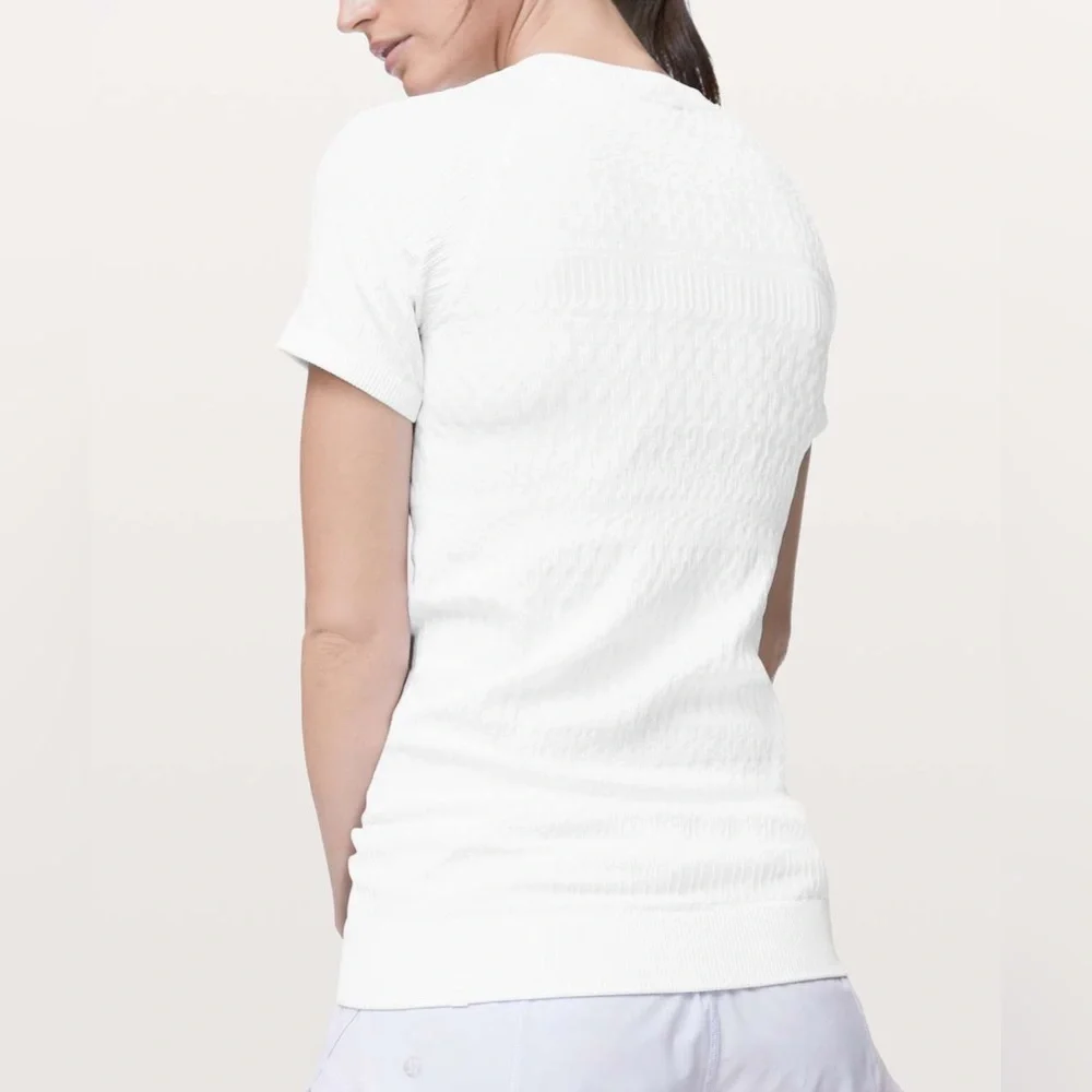 lululemon restful short sleeve size 6 - Picture 2 of 6